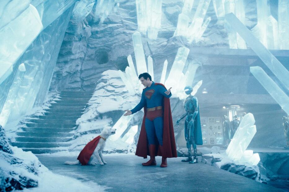 Superman surge com Krypto, o Supercão, no filme criticado nos EUA