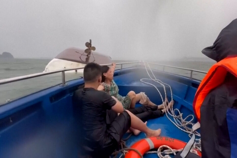 Vários mortos em naufrágio de barco cruzeiro no Vietname