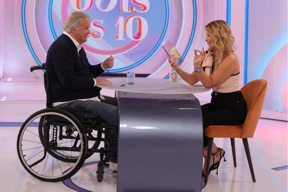 Eduardo Sá regressa à TV após acidente. Lança livro no 'Dois às 10'