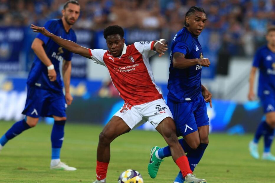 Braga empata com Levski na Liga Europa. Dorgeles sai lesionado