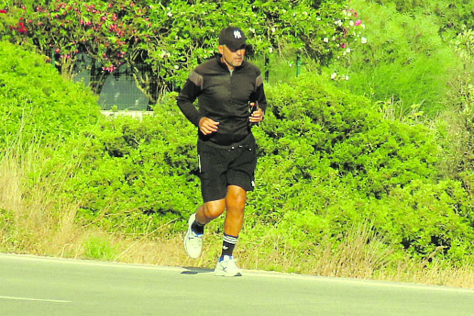 Treinador deu uma corrida no Algarve 