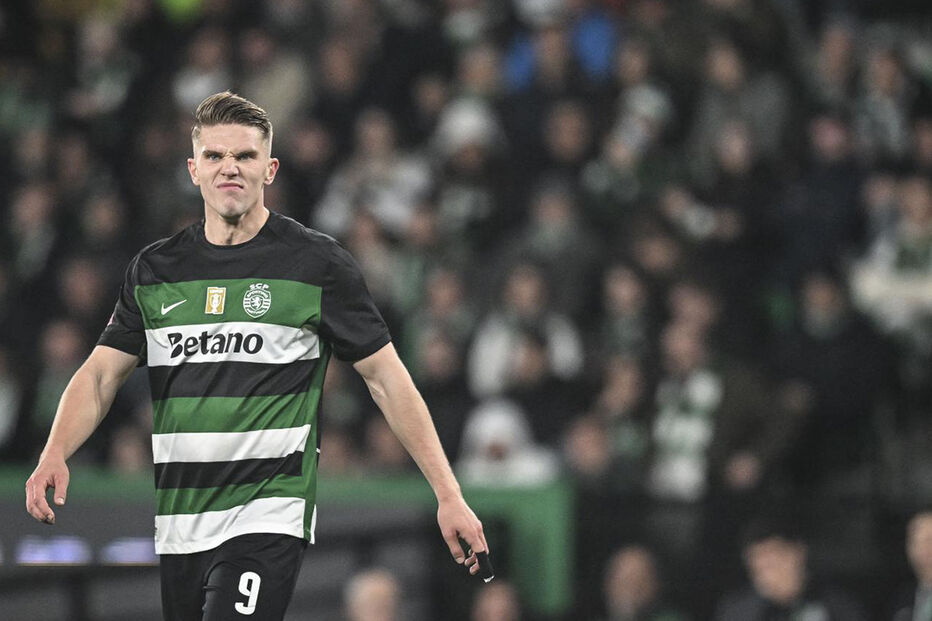 Viktor Gyökeres joga pelo Sporting CP