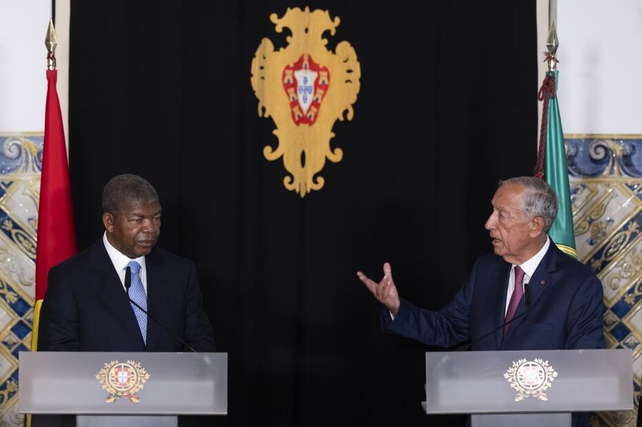 Marcelo Rebelo de Sousa recebe João Lourenço em Lisboa