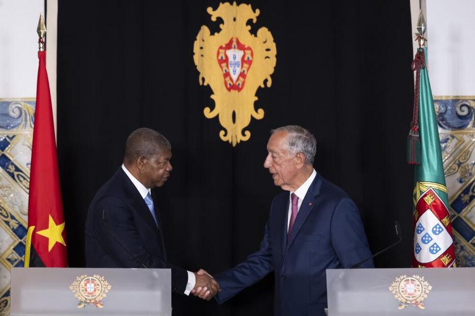 Presidente de Angola, João Lourenço, e Presidente da República, Marcelo Rebelo de Sousa