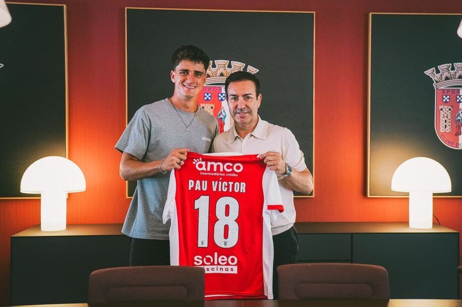 Pau Víctor blindado por 50 milhões no Sp. Braga