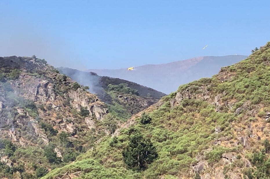 Fogo em Ponte da Barca