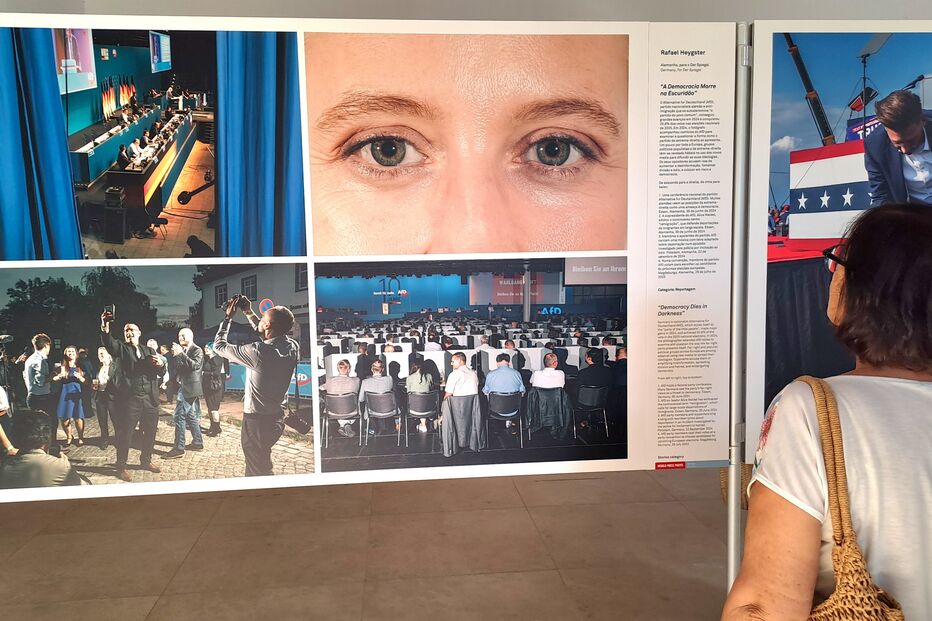 Rafael Heygster retratou a ascensão do partido nacionalista Alternativa fur Deutschland na Alemanha