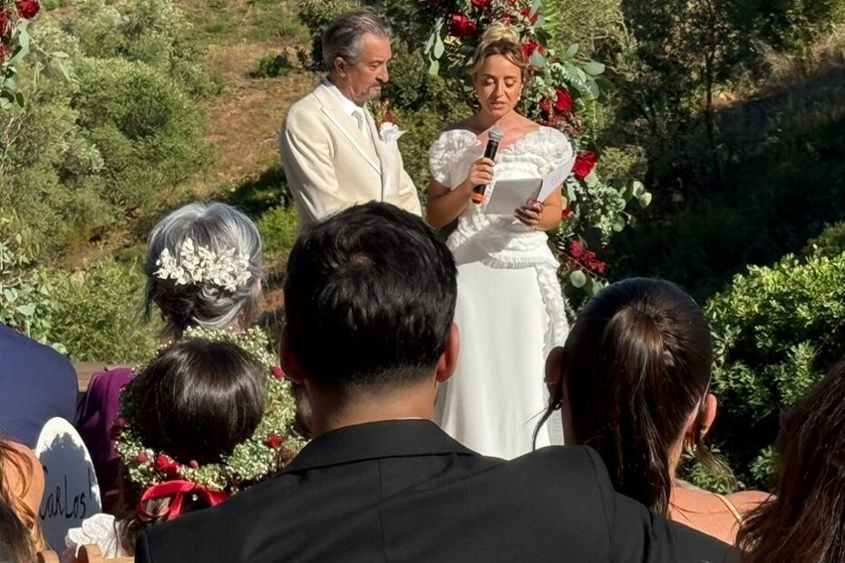 Carlos Areia e Rosa Bela celebram casamento na Herdade da Emberiza