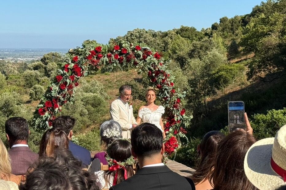 Carlos Areia e Rosa Bela casam na Herdade da Emberiza, em Alenquer
