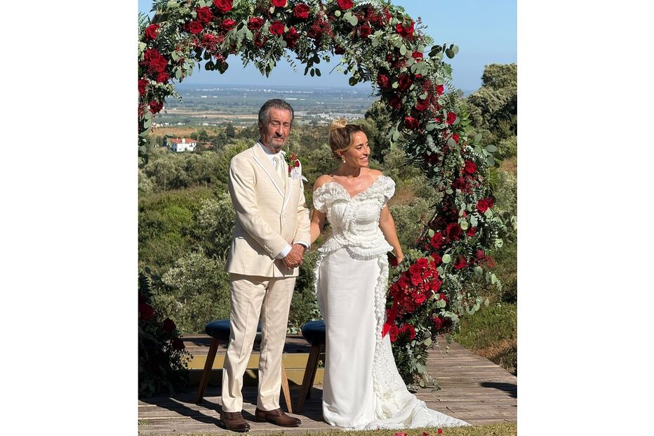 Carlos Areia e Rosa Bela casam na Herdade da Emberiza, em Alenquer
