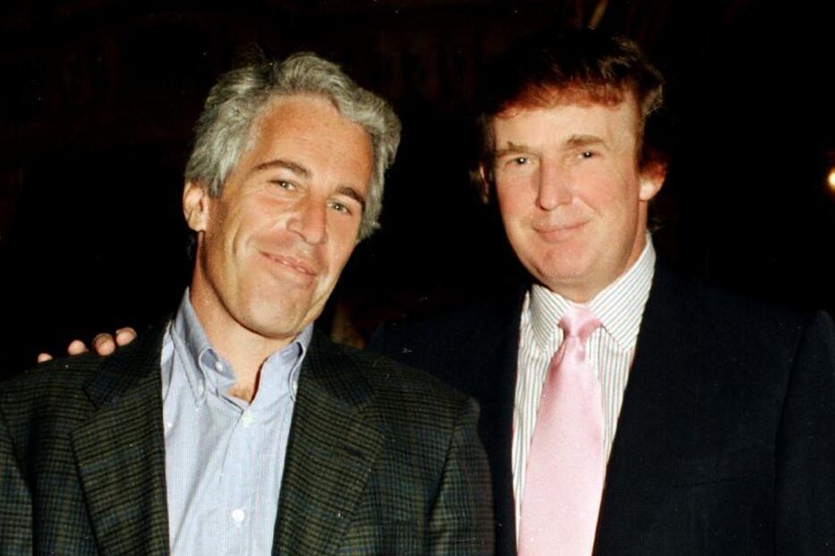 Jeffrey Epstein e Donald Trumpo