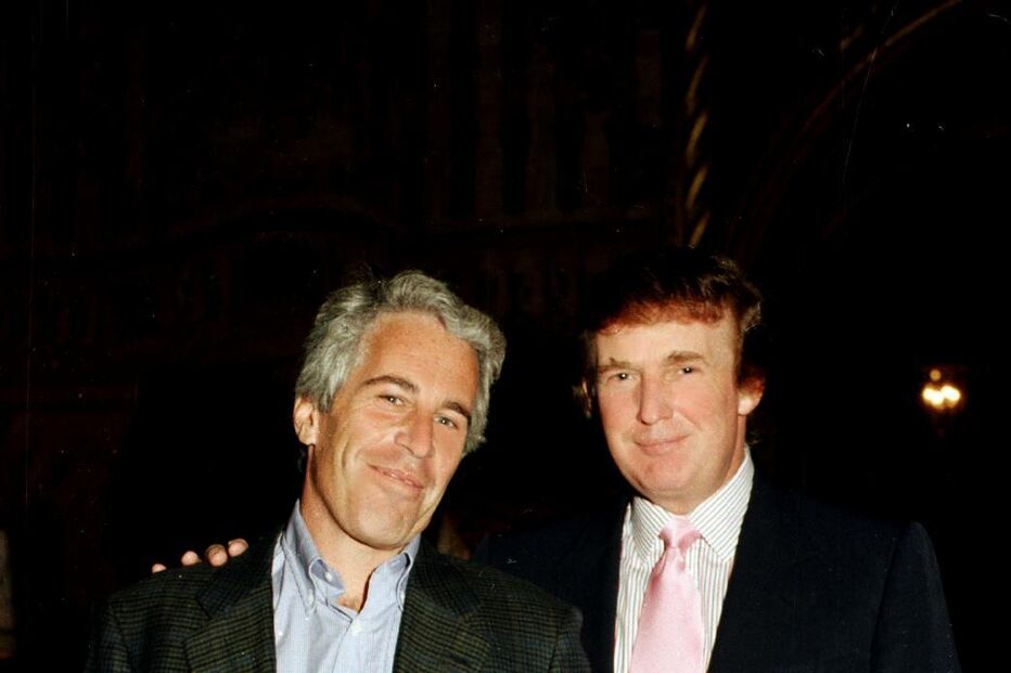 Jeffrey Epstein e Donald Trumpo
