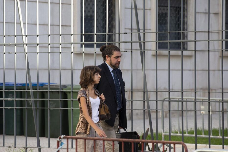 Inês Marques presta declarações sobre violência doméstica na Polícia Judiciária