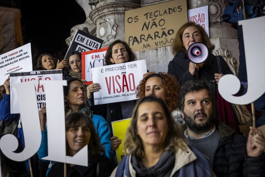 Concentração de trabalhadores da TiN