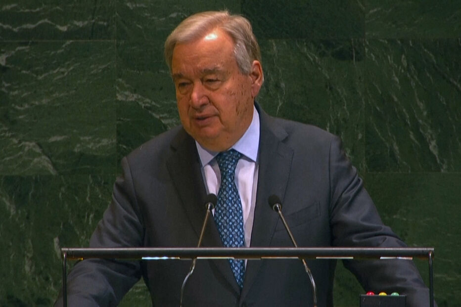 “Qual é a alternativa?”: Guterres volta a apelar à solução dos dois Estados para Israel e Palestina 