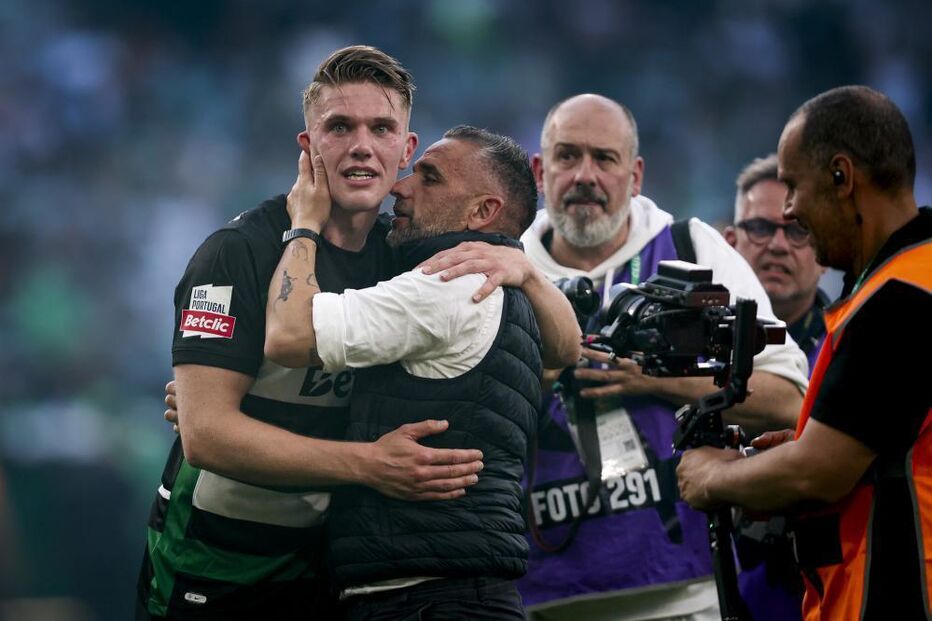 Gyökeres e Rui Borges