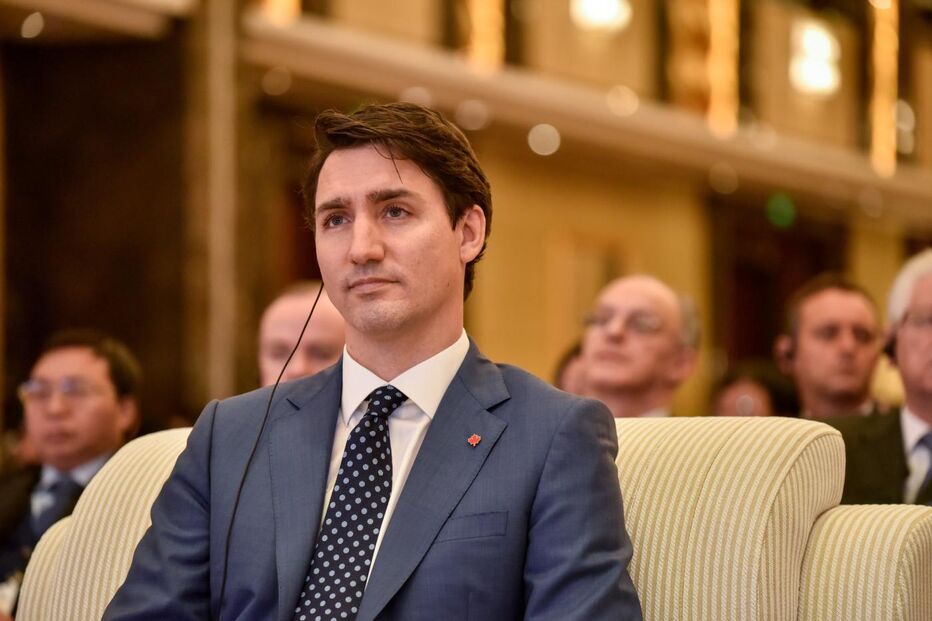 Justin Trudeau janta com Katy Perry