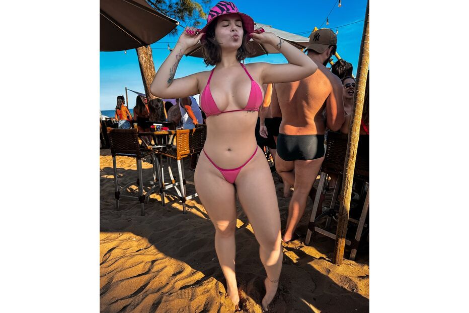 Kerolay Chaves, Miss Bumbum Brasil 2025, prova autenticidade do seu 'bumbum' com raio-x