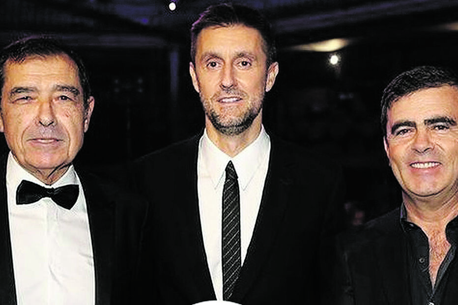 José Eduardo Moniz, diretor-geral da TVI, Daniel Oliveira, diretor de programas da SIC, e José Fragoso, diretor da RTP 1