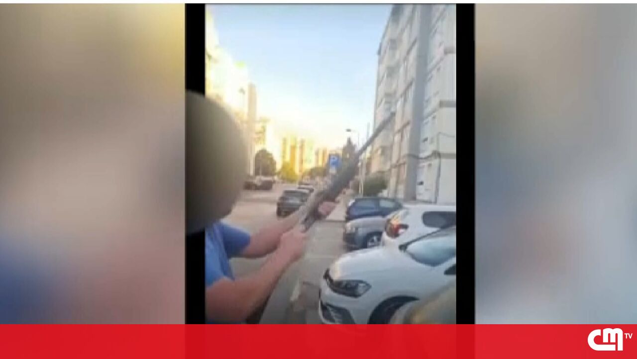 Shocking Video: Men Open Fire on Lisbon Building in Broad Daylight