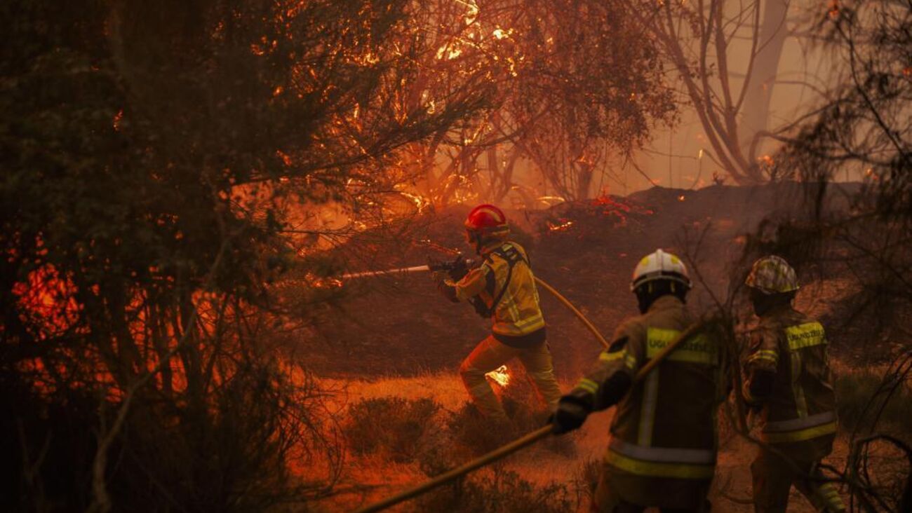 Wildfire in Portugal