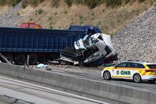 Registados 396 acidentes com vítimas a cada dia de 2025