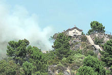 Capela foi ameaçada pelas chamas em Vila Real