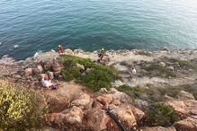 Bombeiros de Vila do Bispo tiveram de fazer o resgate através de cordas