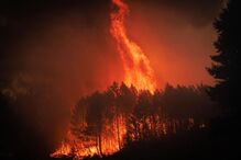 Incêndio na serra do Alvão, Vila Real