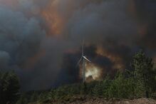 Incêndio em Trevim, na Lousã