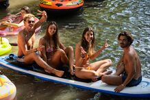Festivaleiros no penúltimo dia do Paredes de Coura