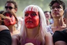 Festivaleiros no último dia do Paredes de Coura