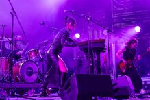 Sharon Van Etten no palco do Paredes de Coura