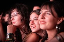 Festivaleiros no último dia do Paredes de Coura