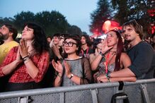 Festivaleiros no último dia do Paredes de Coura