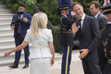 Rutte, Von der Leyen e Starmer chegam à Casa Branca para encontro sobre a guerra na Ucrânia