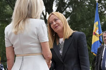 Meloni encontra-se com líderes na Casa Branca para discutir a guerra na Ucrânia