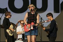 Banda no palco do Vilar de Mouros