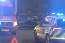 Colisão na N10 no Seixal