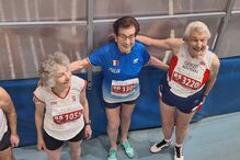 Atletas de Itália, Hungria e Grã-Bretanha competem nos European Masters Athletics