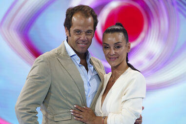 Luíza Abreu e João Moura Caetano juntos
