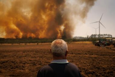 Incêndio em Moimenta da Beira