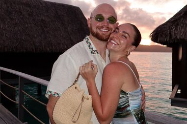 Emilie Kiser com o marido