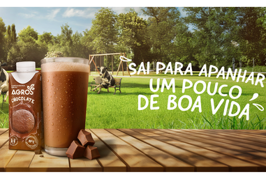Leite com chocolate Agros: O sabor de sempre, agora numa embalagem para qualquer momento