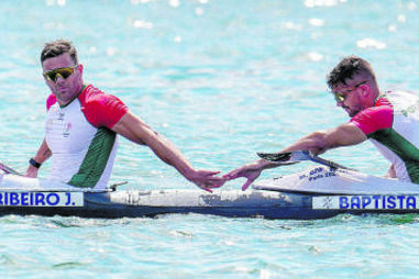 Portugal vence K4 500 metros com Gustavo Gonçalves, João Ribeiro, Messias Baptista e Pedro Casinha em Milão