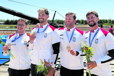 Pedro Casinha, Gustavo Gonçalves, João Ribeiro e Messias Baptista 
