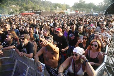 Festivaleiros no Vilar de Mouros