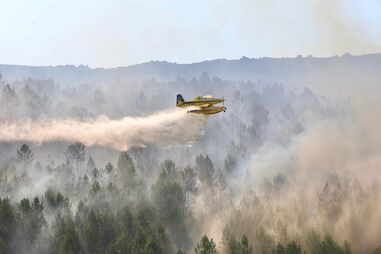 Combate a incêndio em Seia