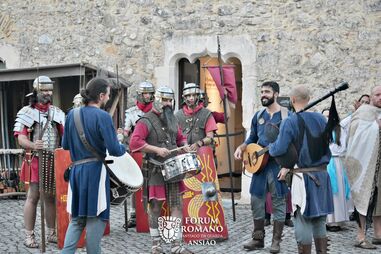 Forum Romano revive história da Roma Antiga em Santiago da Guarda, Ansião