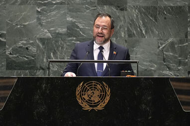 Yván Gil, ministro dos negócios estrangeiros da Venezuela